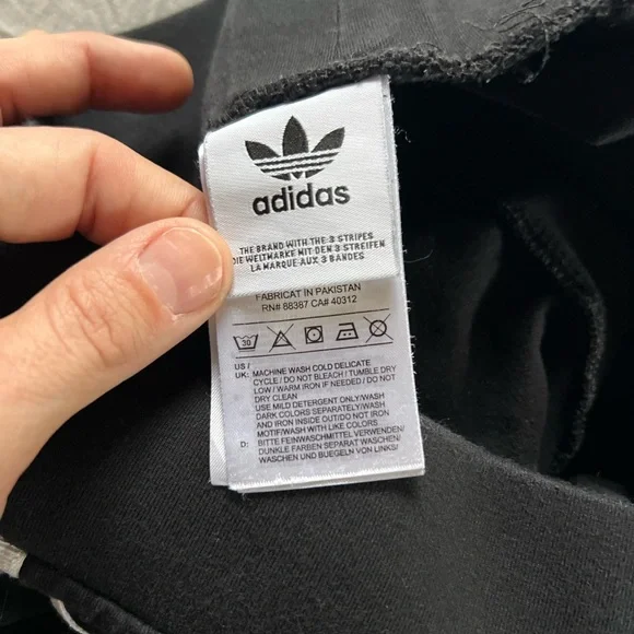 Adidas Black Track Leggings - Picture 5 of 5